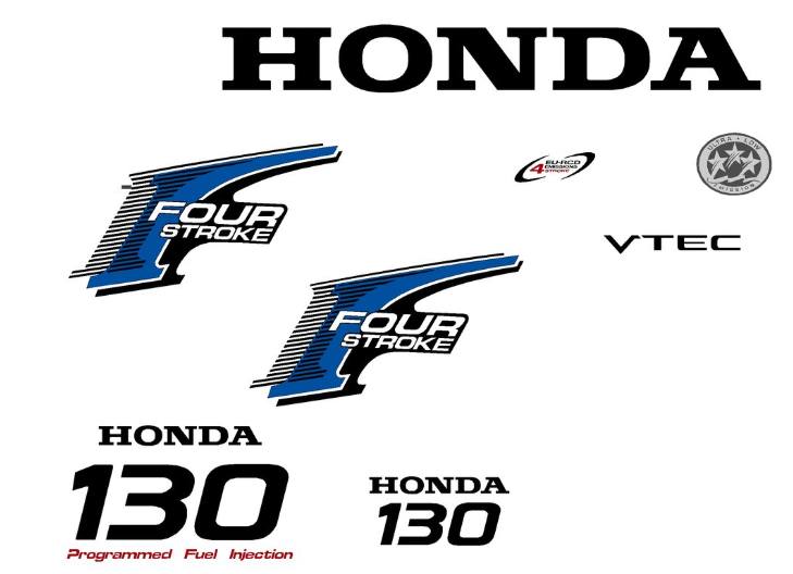 Honda 130 Four Stroke Outboard Decal