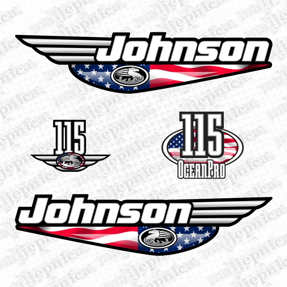 Johnson USA stickers