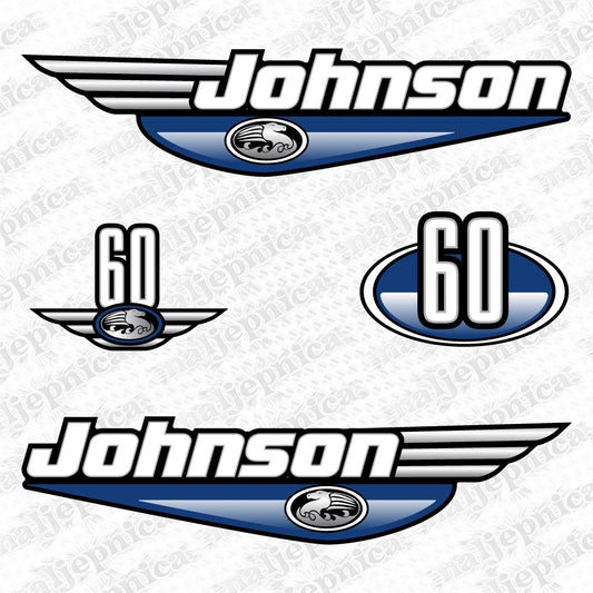 2000s Johnson 60/70 blue or red