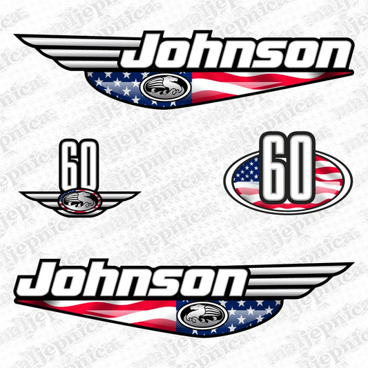 Johnson USA stickers