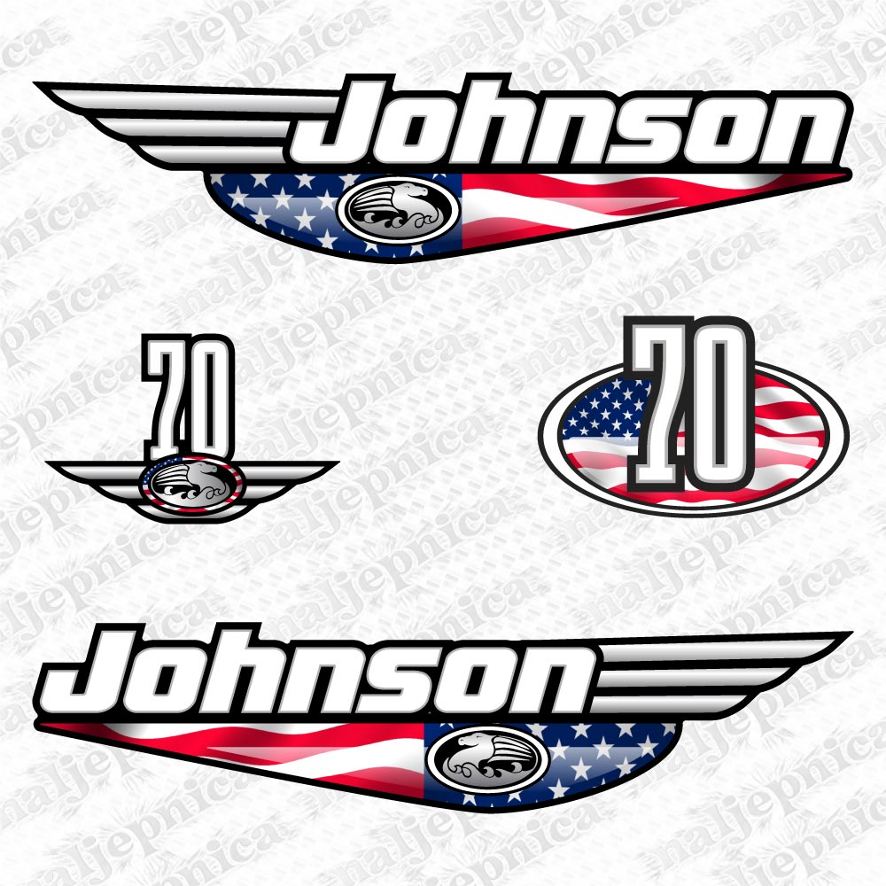 Johnson USA stickers