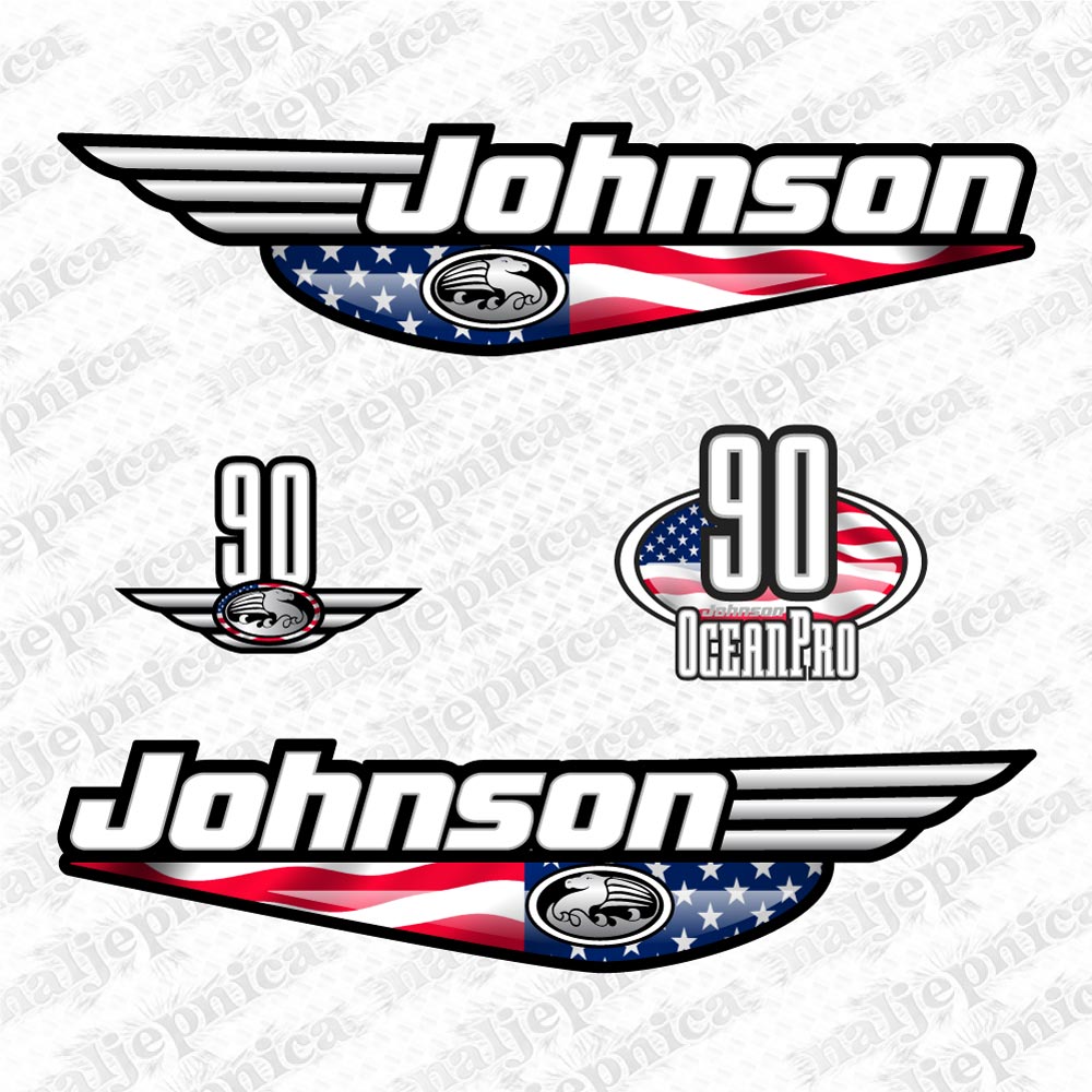 Johnson USA stickers