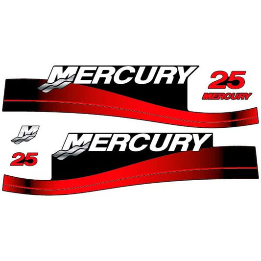 Mercury 25 1999-2004 rouge