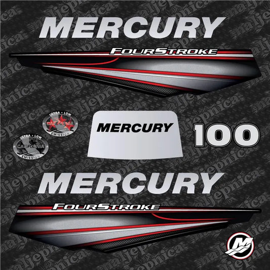 Mercury 100 quatre temps (2013) rouge